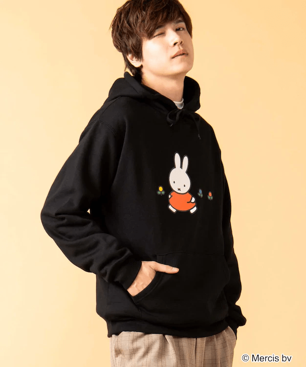 ミッフィー|別注スウェットプルパーカー２