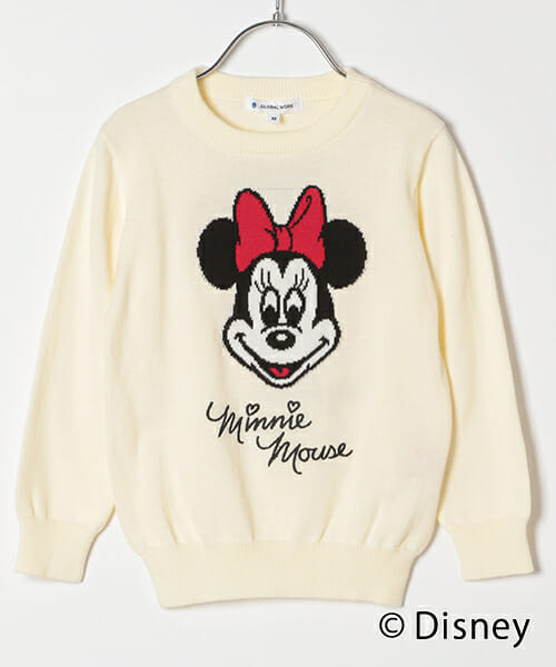 【キッズ】Disney コットンニット長袖２