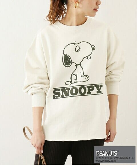 SNOOPY オーバーサイズスウェット