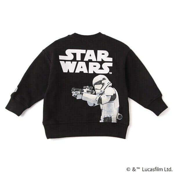 【STAR WARS】 裏毛 ビッグプリントトレーナー