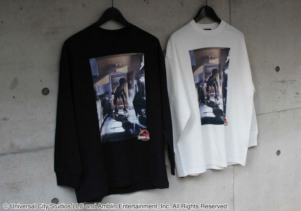 【ジュラシック・パーク】ボックスデザイン/ロングスリーブTシャツ