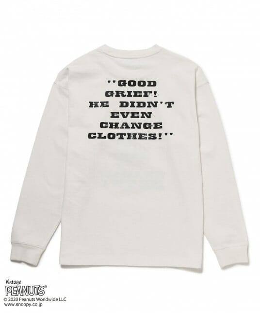 PEANUTSチャーリーブラウン別注ロンT4
