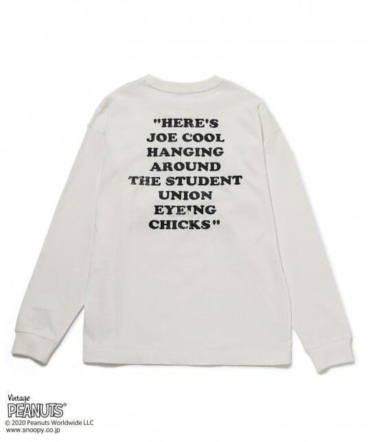 PEANUTSスヌーピー別注ロンT4