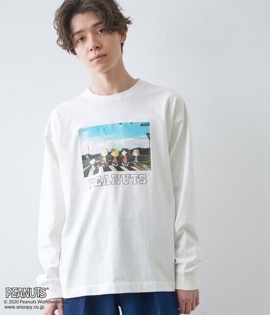 PEANUTS EC別注ロンT2