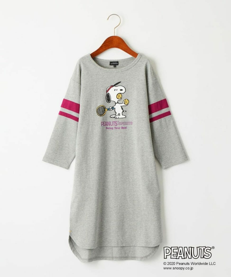 【ジュニア】PEANUTS プリントワンピース