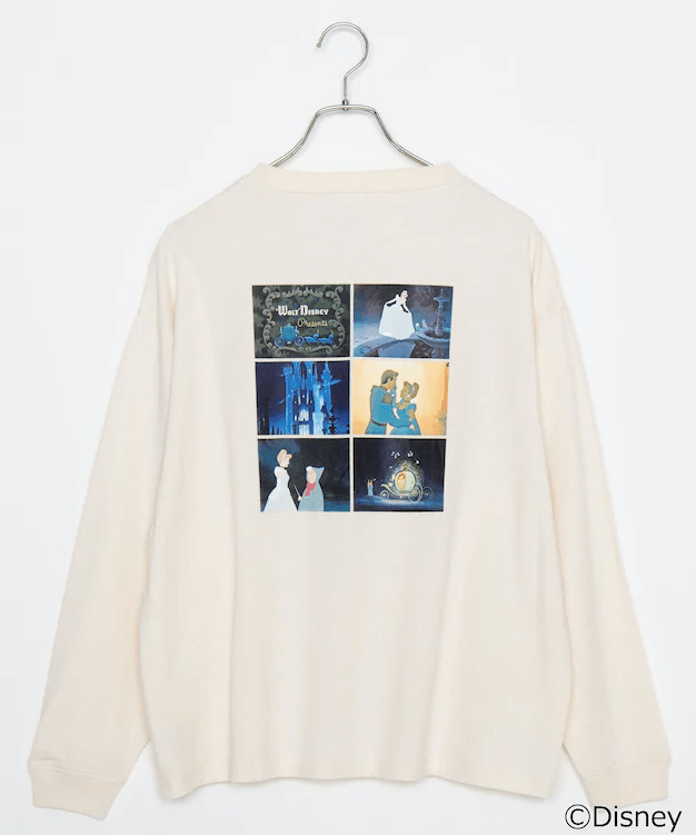 WEGO「別注【Disneyプリンセス シーン】ロンT」シンデレラ