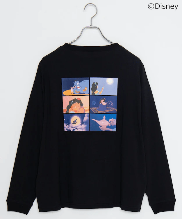 WEGO「別注【Disneyプリンセス シーン】ロンT」ジャスミン