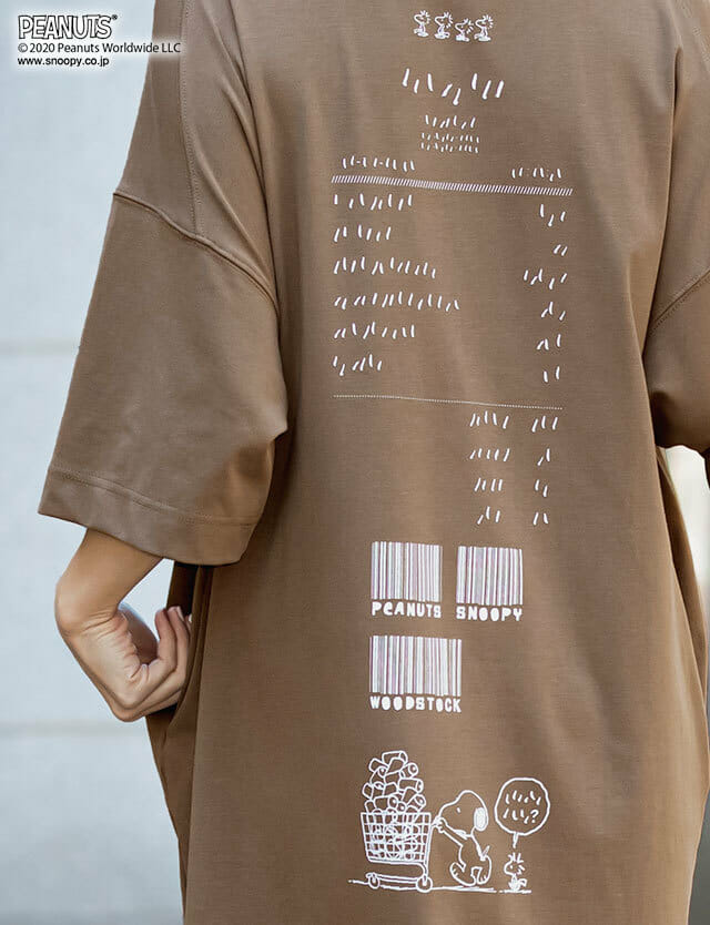 スヌーピープリントパジャマ 産前産後兼用3